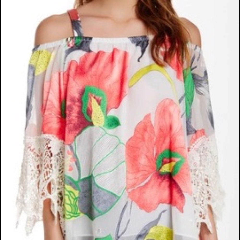 Voom by Joy Han. Off the shoulder blouse